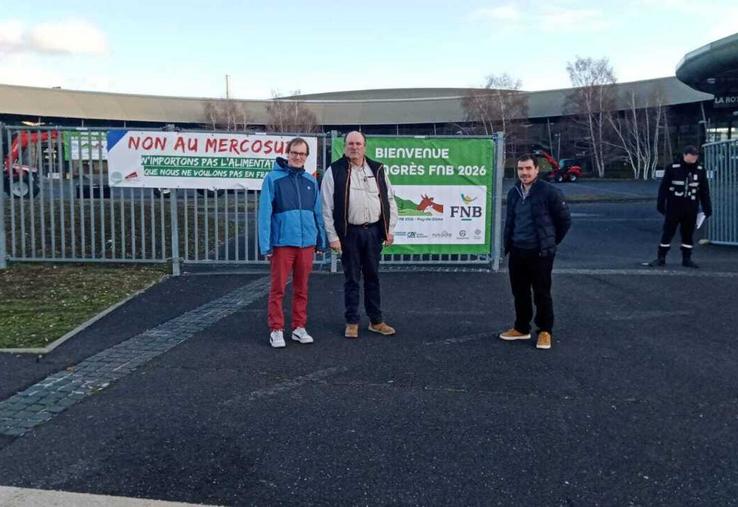 De g. à d. : Nicolas Puech d'Alissac, Patrice Faucon et Nicolas Dujardin.