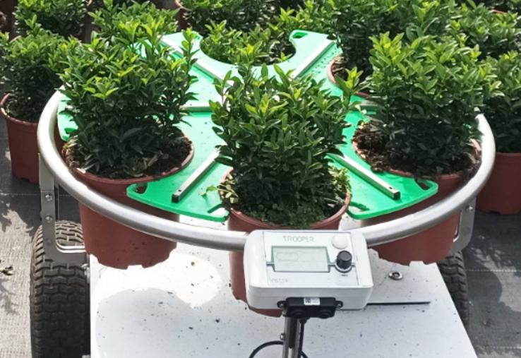 Face au manque de main-d'œuvre saisonnière, le robot Trooper prend en charge une tâche répétitive et éprouvante pour le dos.