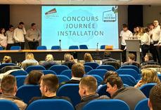 Présentation de JA et de l'installation par Antoine Lasnon, vice-président des JA 76.