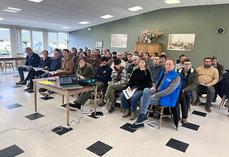 Les échanges ont porté sur l'actualité sanitaire et ont aidé à mieux comprendre les enjeux liés à l’immunité des animaux.