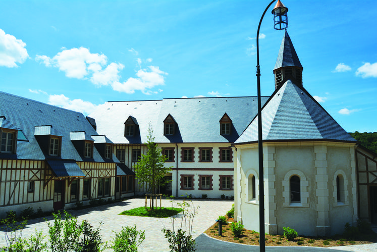 Abbaye de Saint-Wandrille-Rançon.