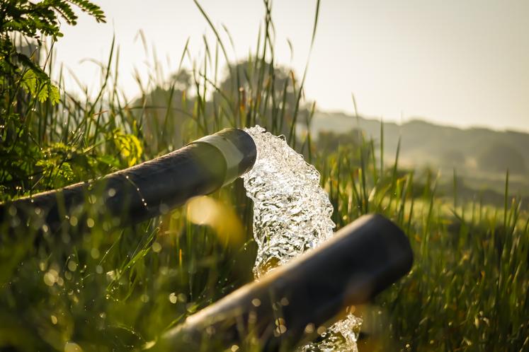 Prélèvement d'eau