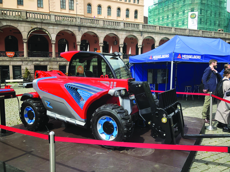 Manitou va sortir plusieurs modèles d’engins de manutention électriques en 2022