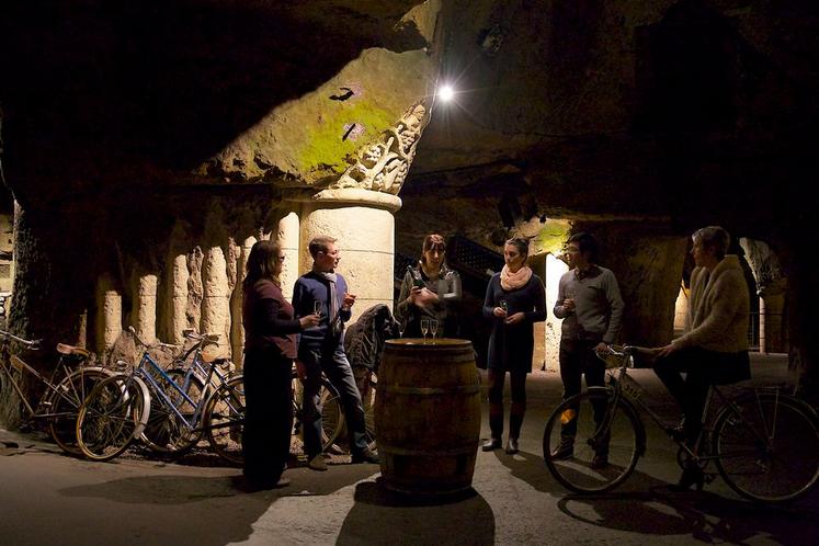 Visite de caves dans le Val-de-Loire