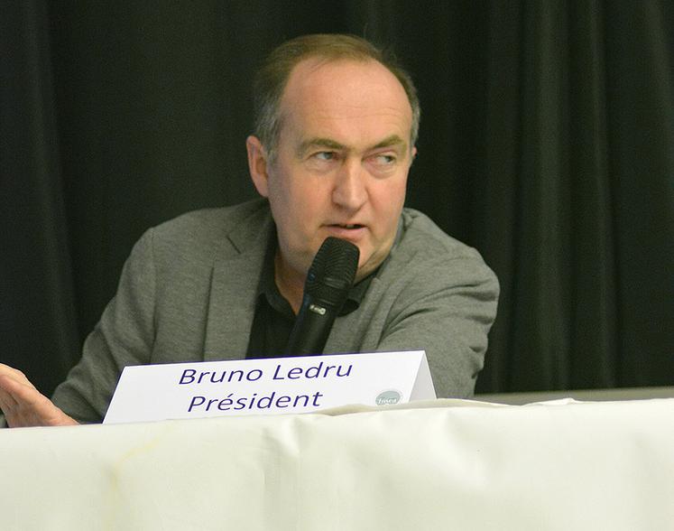 Bruno Ledru, président de la FNSEA 76.