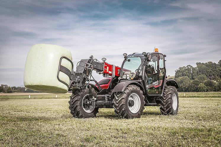 Les Case IH Farmlift proposent une hauteur de levage allant jusqu’à 9 m et une capacité maximale allant jusqu’à 4,2 t.