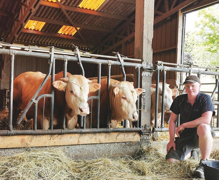 Nicolas Roux accompagnera son père au concours interrégional blonde d’Aquitaine qui revient à Forges-les-Eaux après 10 ans d’absence.