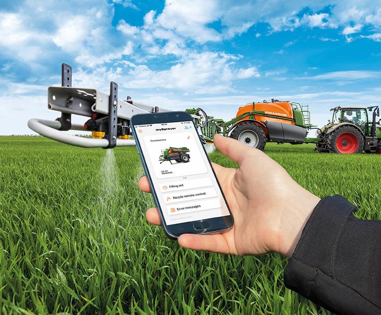 MySprayer permet de tester les tronçons en étant directement placé à l’arrière du pulvérisateur.