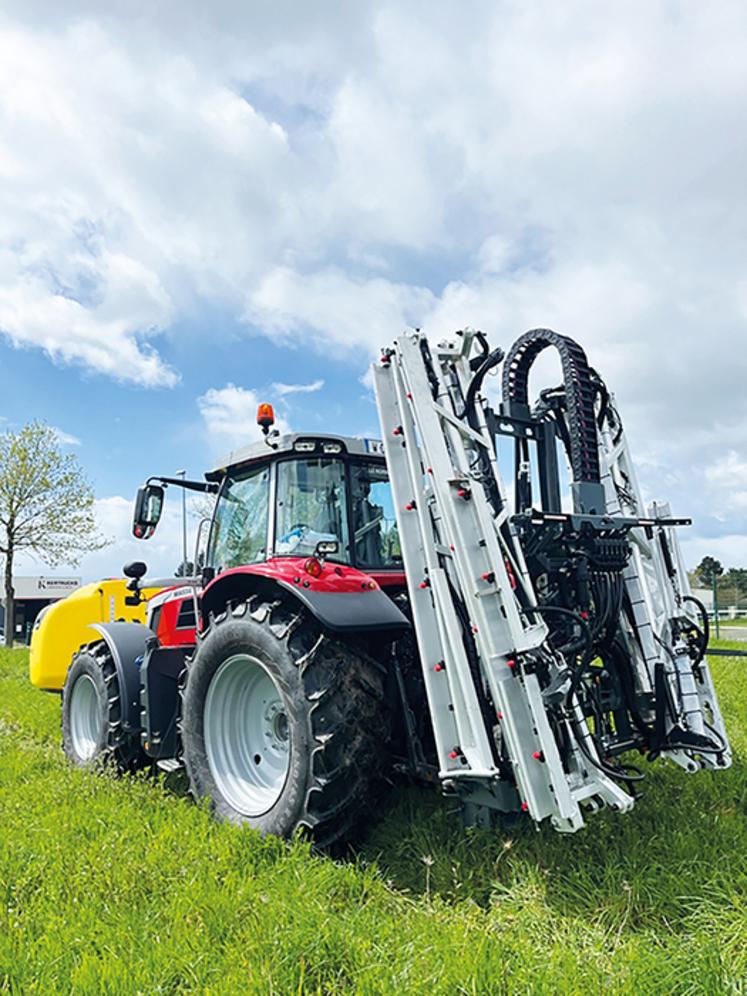 Les largeurs de rampes proposées vont de 15 à 30 mètres.