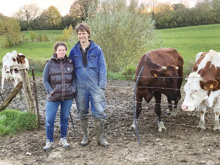 Le collectif permet à Mélanie, Mathieu, Pierre et Olivia de préserver leurs vies de famille respectives, et d’aller plus loin dans leur projet agricole.