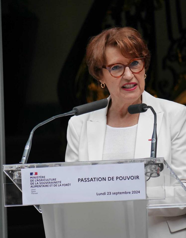 Annie Genevard reconduite à l'agriculture