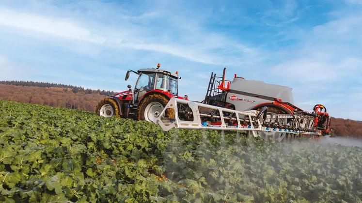 Ce pulvé Lexis de Kuhn est équipé d’un système de pulvérisation de précision (technonologie PWM).