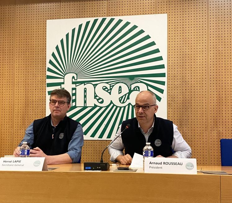 Arnaud Rousseau, président de la FNSEA (archive 2025).