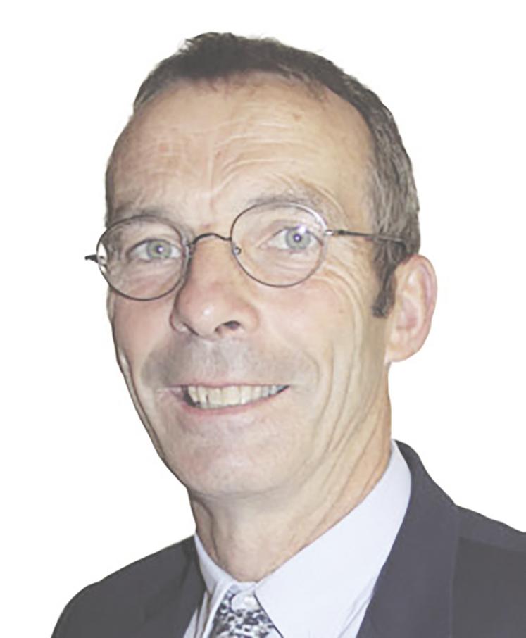 Grégoire Petit, président de la caisse de la MSA Haute-Normandie.