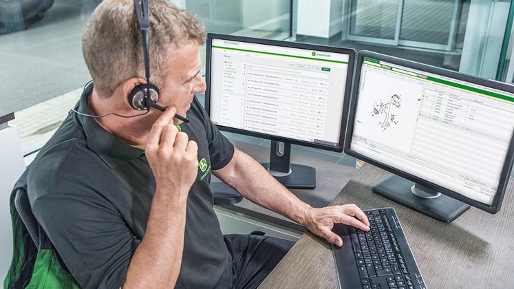 En détectant les risques de panne, le système Expert Alerts de John Deere permet aux concessionnaires de proposer des réparations préventives.