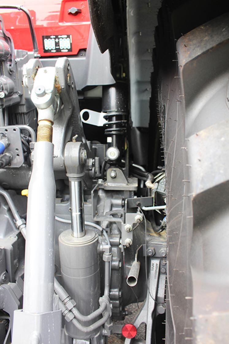 Suspension de cabine mécanique active pour un ajustement au quotidien du confort en cabine.