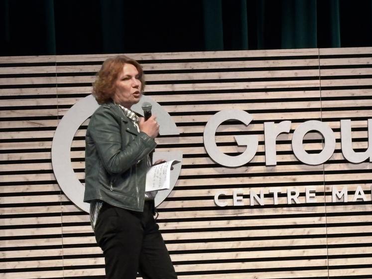 Isabelle Steudle Kupucek (créatrice d'Expérience d'Inspiration et d'Engagement) est intervenue à la table ronde.