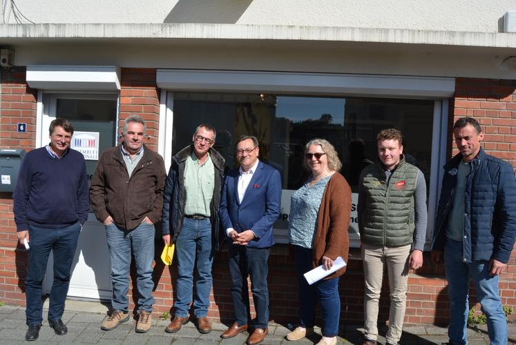 Échanges nourris avec le vice-président de la Commission du développement durable, Gérard Leseul.