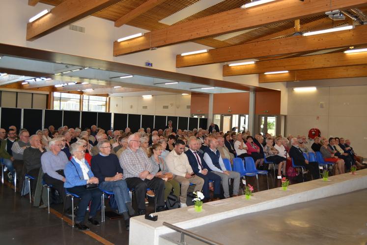 Une assistance nombreuse pour fêter les 50 ans de la section des Seniors agricoles.