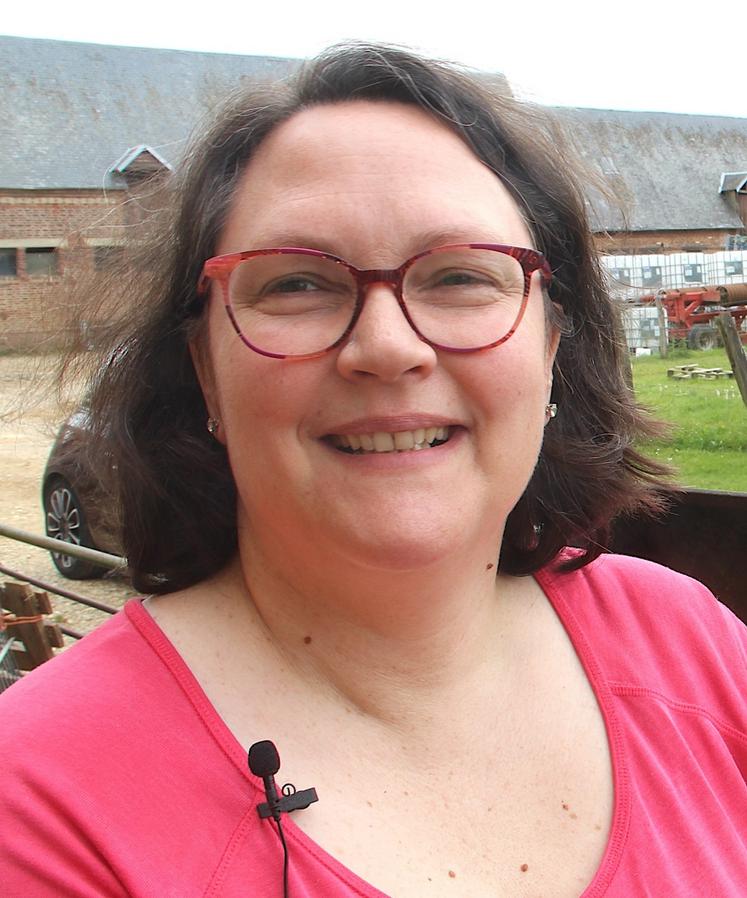 Laëtitia Bodescot : "la filière de la valorisation de la laine est à développer".