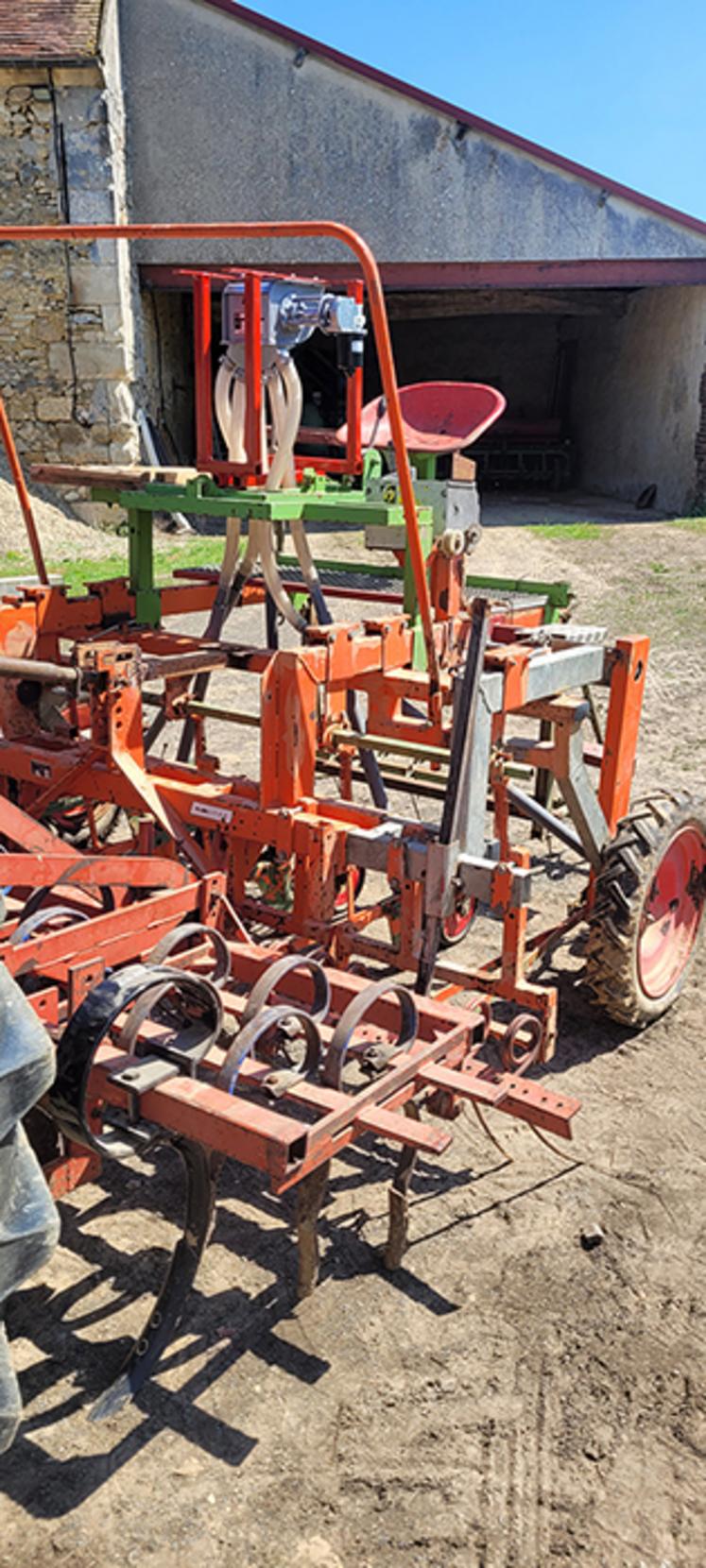« En un week-end, tout était réglé. C’était surtout un travail de découpe et de soudure. »