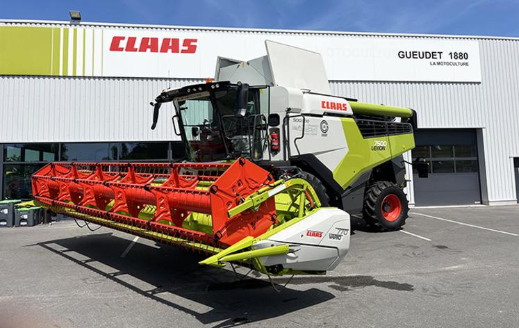 Outre sa cabine insonorisée et la simplicité de son entretien quotidien, la moissonneuse-batteuse Claas Lexion 7500 s’adapte aux situations et apporte plus de confort dans  les réglages grâce au système d’optimisation de performances Cemos Automatic.