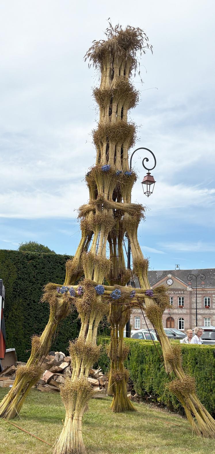 Fontaine-le-Dun, capitale du lin durant trois jours.