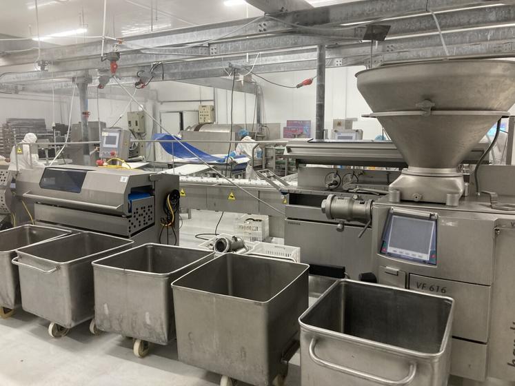 Le groupe Hmarket a investi plus d'un million d'euros dans la partie découpe-transformation.