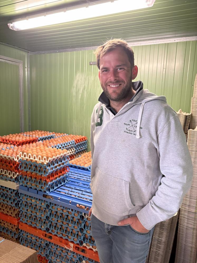 Un partenariat avec un troisième producteur bio va permettre à Baptiste Stalin de répondre à la demande de sa clientèle.