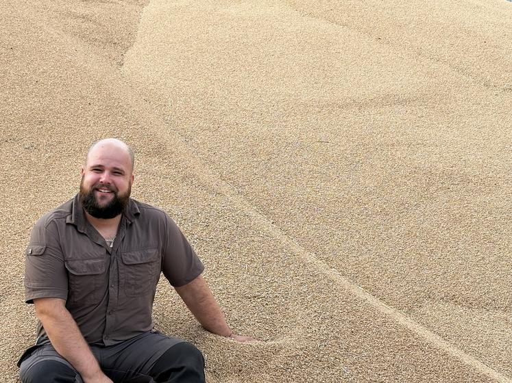 « Participer à la finale régionale était une bonne occasion de montrer qu'une personne non issue du milieu agricole est tout à fait capable », explique Erwan Herry.