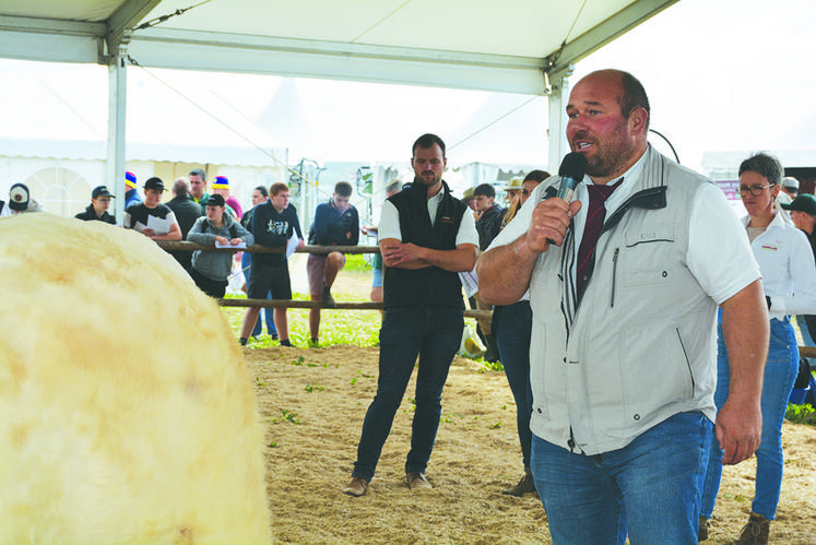 Le juge élite Pierre-Yves Sallé.