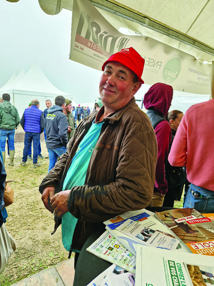 À l’image de Gilles Barré, élu FNSEA 76, toutes les générations ont contribué au soutien des JA et à la bonne organisation des Terres de Jim.