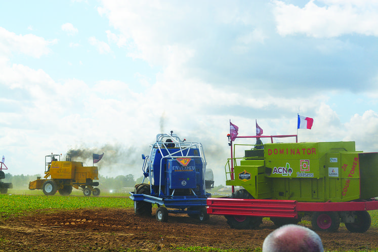 Et toujours du bruit et de la fureur avec le très attendu moiss’bat’ cross avec une quarantaine de participants.