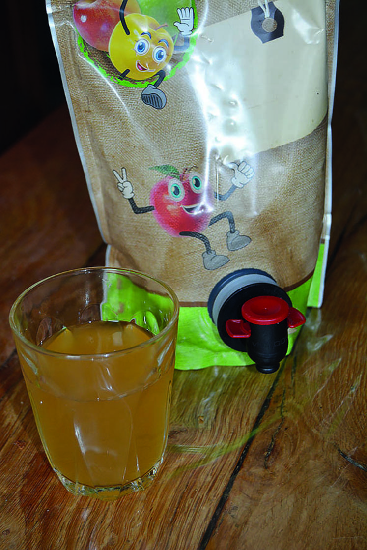 Du jus de pomme facile à conserver