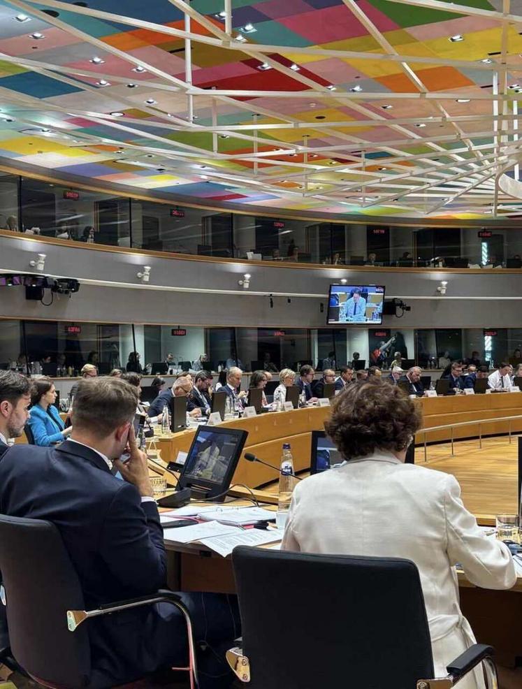 Les ministres de l'Agriculture réunis le 23 septembre.