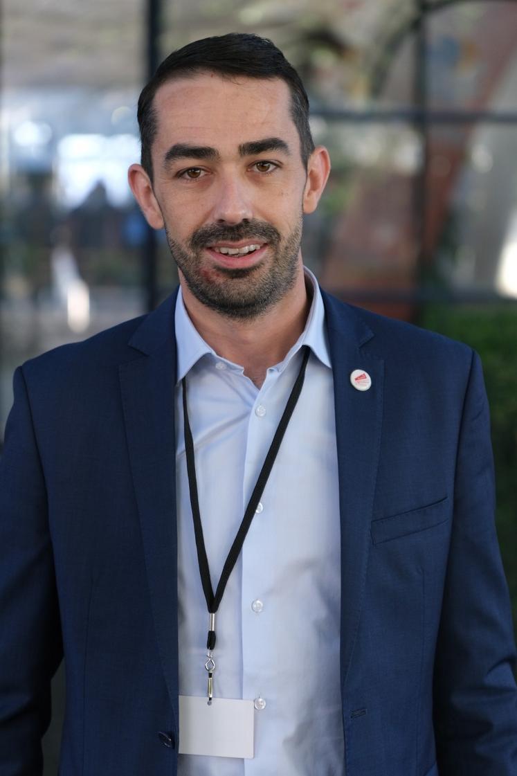 Maxime Buizard-Blondeau, vice-président de Jeunes Agriculteurs