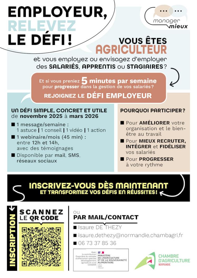 Il est encore temps de vous inscrire !