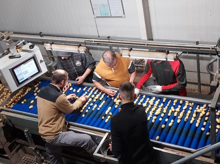 Les salariés de la SARL Malo.