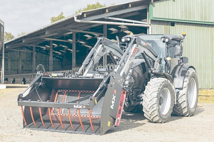 Godet désileur à tapis de la société MX. 