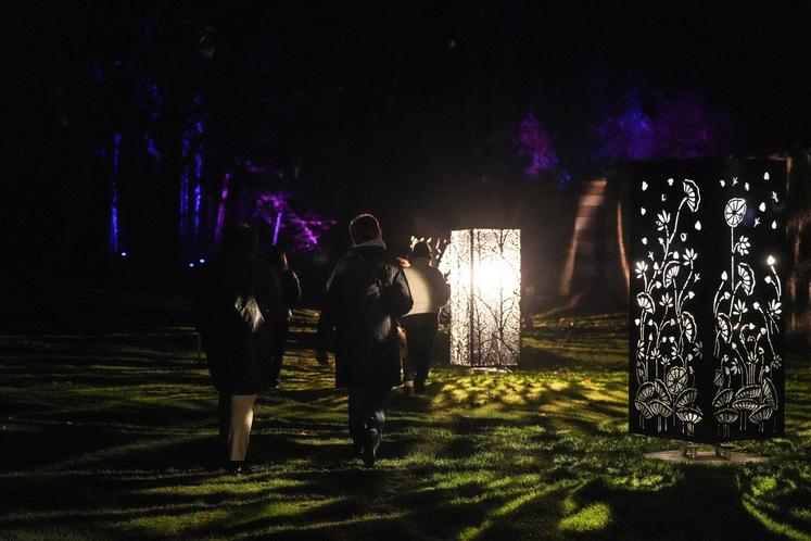 En 2022, le parcours Merveilleux avait attiré 40 000 visiteurs à Harcourt, preuve de l'appétence pour cette proposition nocturne.