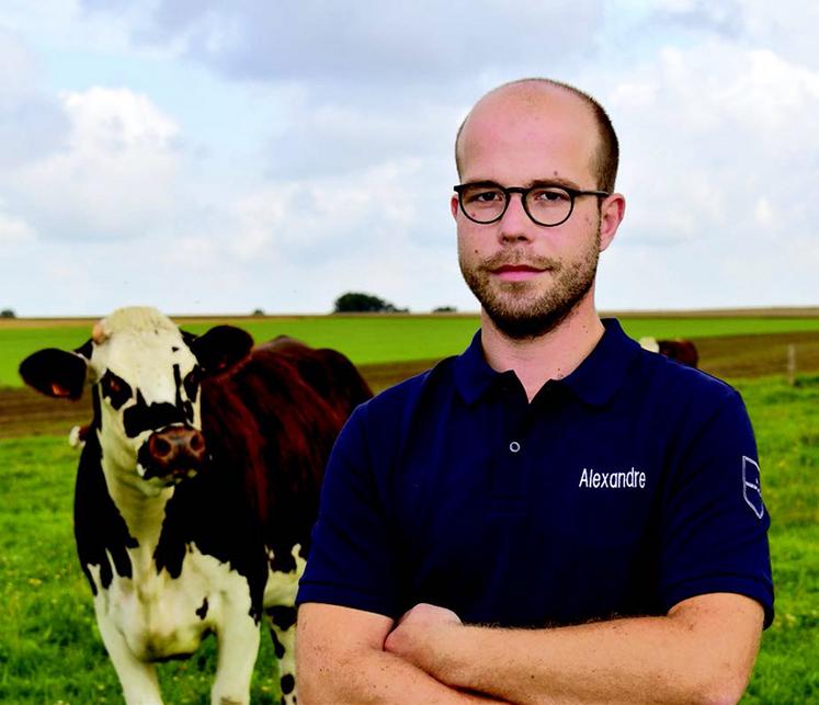 Alexandre Tabesse, ingénieur agricole chez AgriPerf.