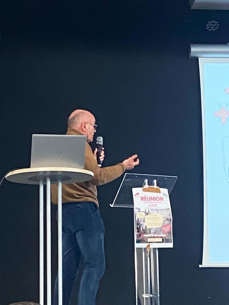 Christophe Savoye, directeur du GDMA 76, a mis en garde sur l'inconséquence de certains éleveurs.