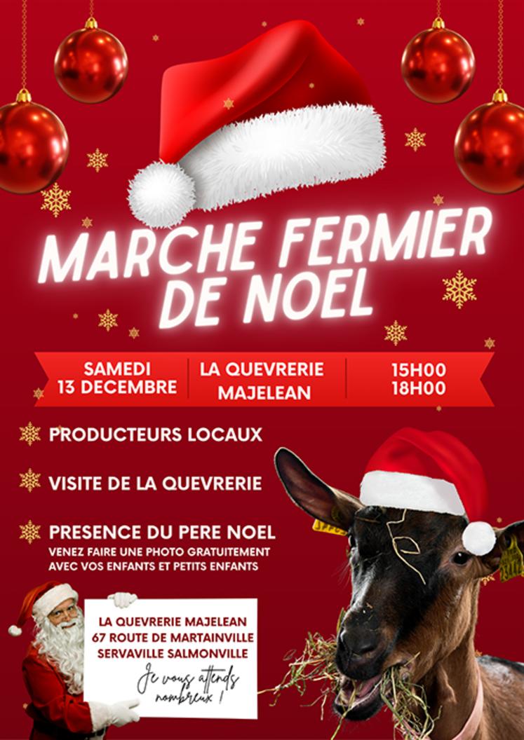 Leur marché de Noël à la ferme a lieu le 13 décembre, de 15 h à 18 h.