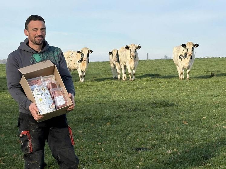 Pour connaître les dates de vente des caissettes de viande (veau et bœuf) de Matthieu Douillet, faites-vous connaître auprès de lui.