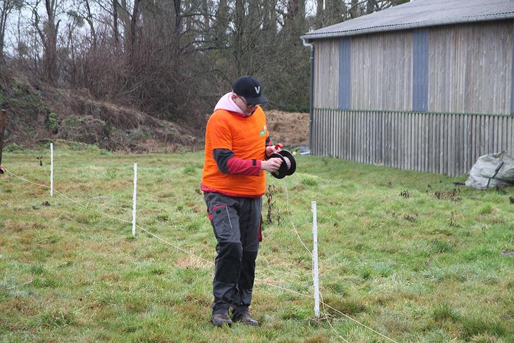 Nouveauté cette année : l’atelier clôturage est une épreuve de rapidité qui n’était pas jugée lors de cette finale régionale, mais qui le sera à Paris.