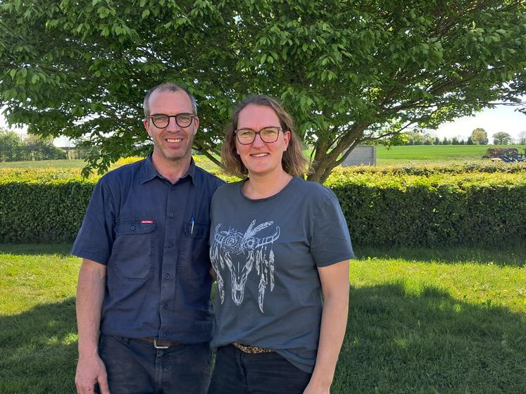 Sébastien et Brigette Leroy sont agriculteurs. Malgré des journées chargées, ils intègrent une activité physique à leur quotidien.