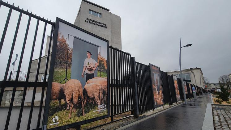 Exposition “Portraits de producteurs”.