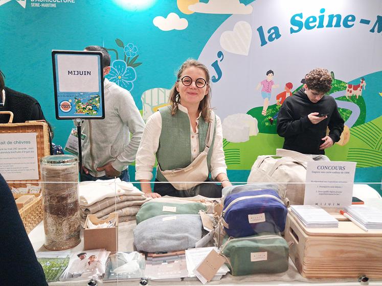 Mijuin confectionne des vêtements en lin Made in Normandie près de Rouen.