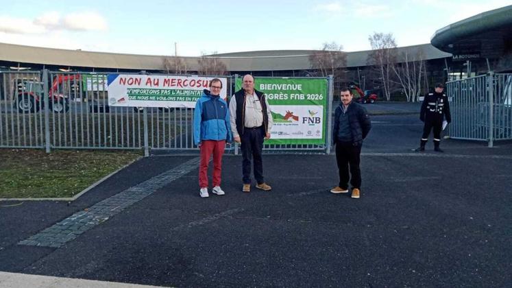 De g. à d. : Nicolas Puech d'Alissac, Patrice Faucon et Nicolas Dujardin.