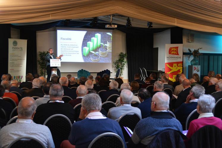 Une centaine de congressistes a assisté au congrès national, organisé par la FNSEA 76 et sa Section des propriétaires ruraux avec le concours de ses partenaires (Conseil départemental et Région Normandie notamment).